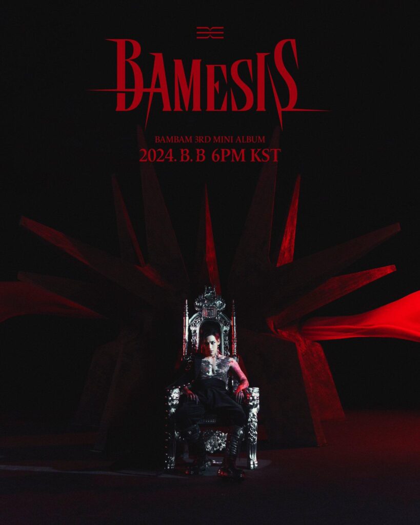 GOT7 Member BamBam Showcases His Wild Avatar In New Poster Of His Third Mini Album BAMESIS